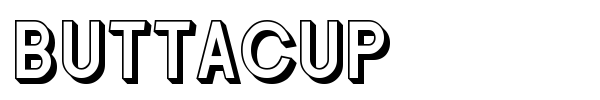 Buttacup font preview